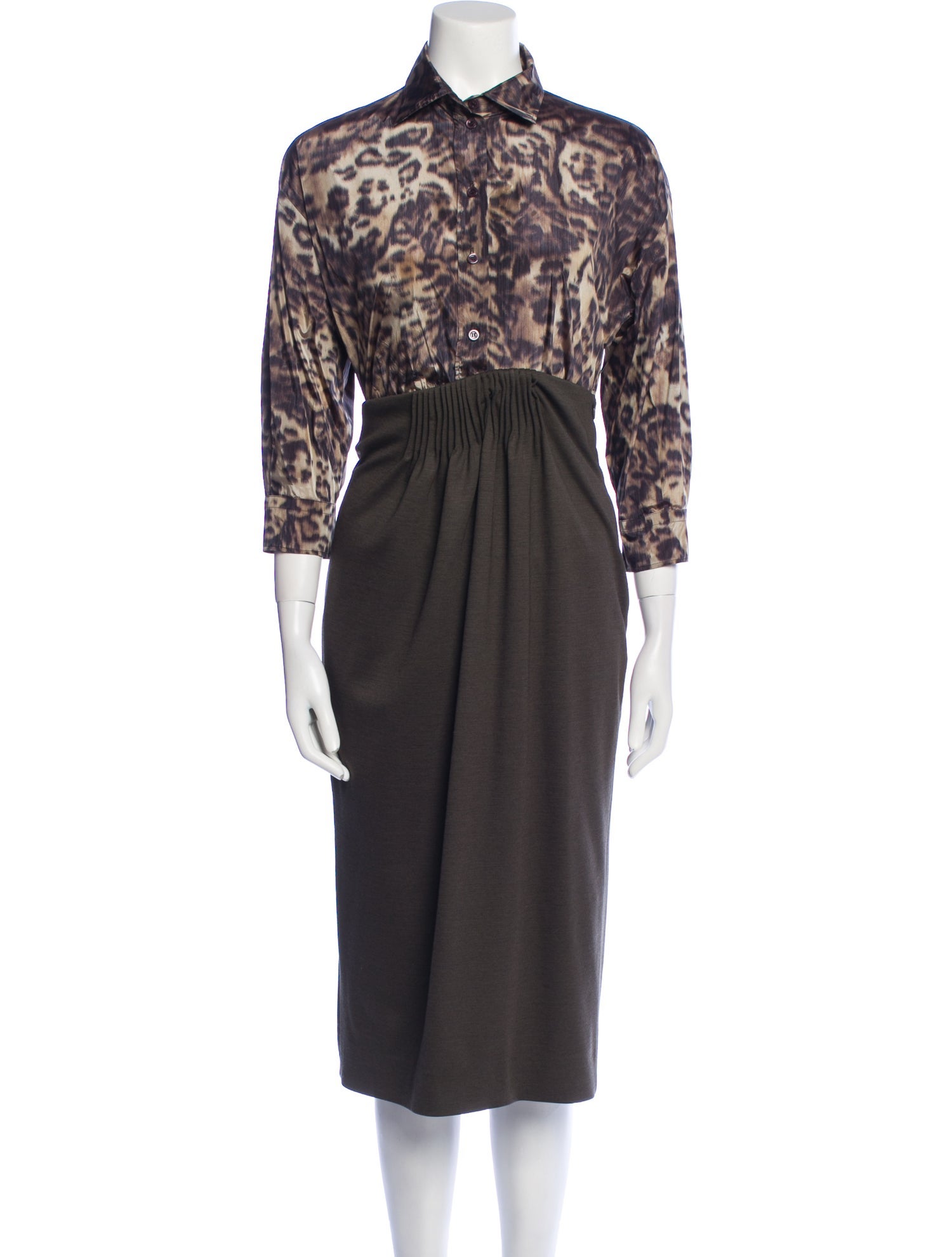 Moschino Vintage Midi Length Dress