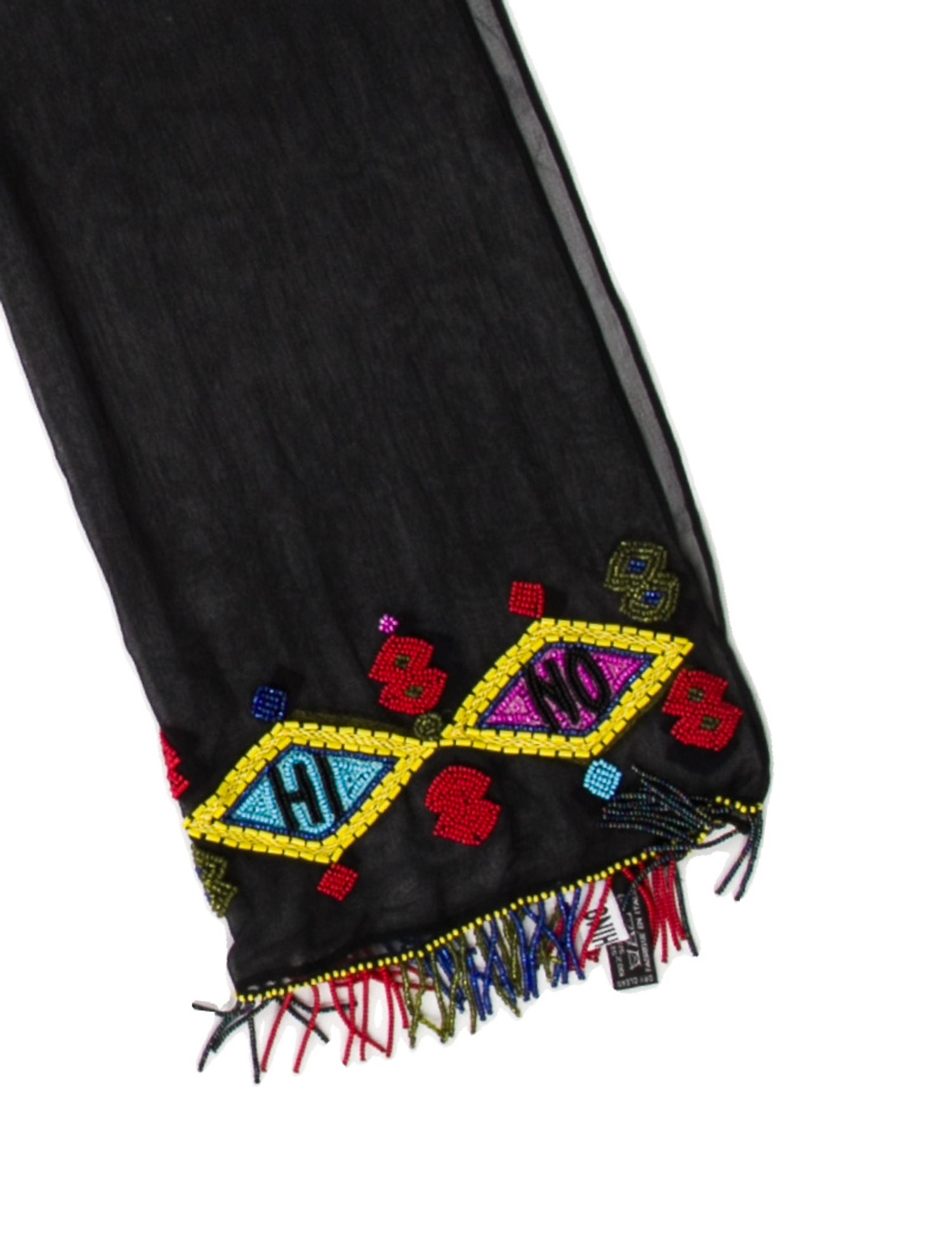 Moschino Silk Printed Scarf