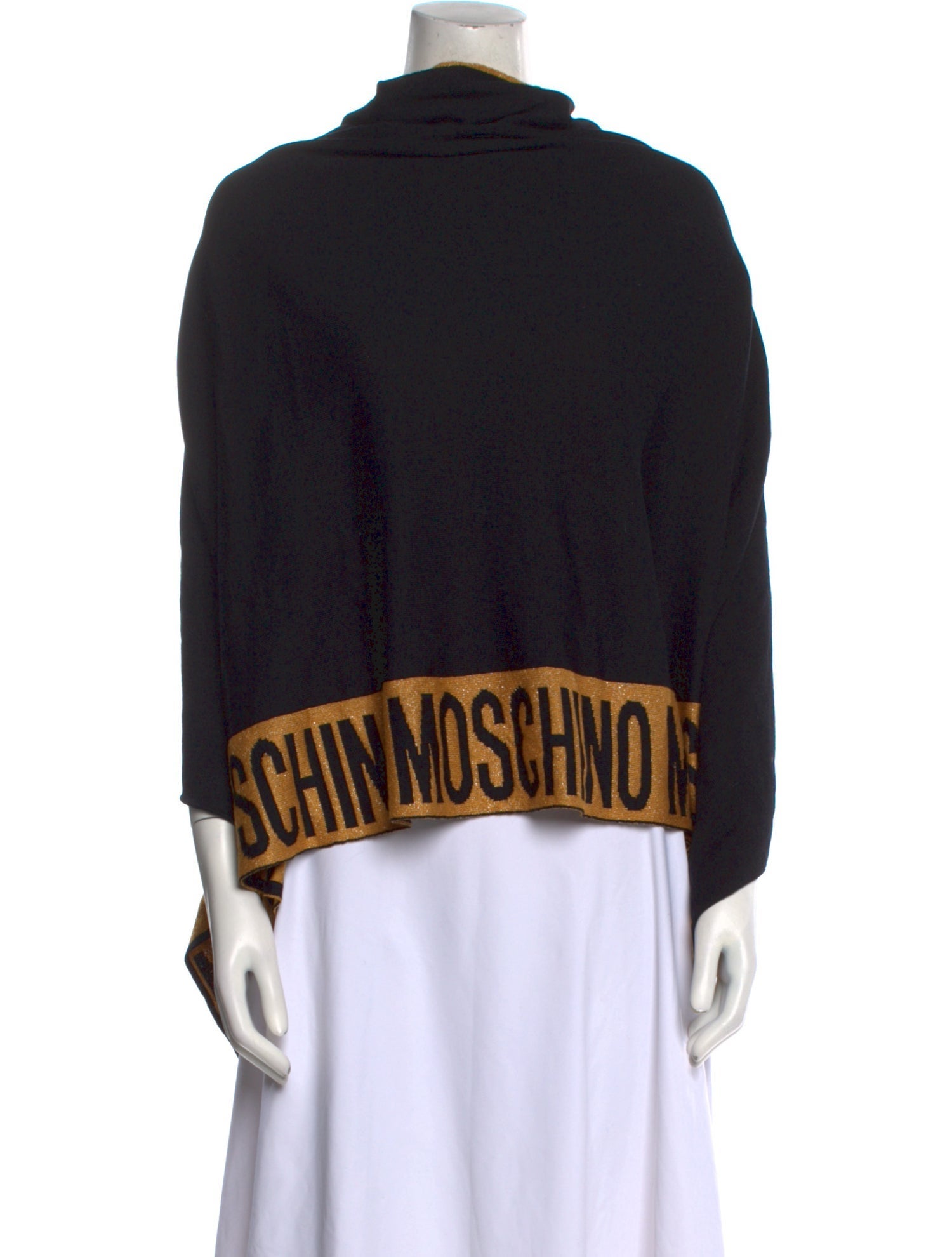 Moschino Graphic Print Turtleneck Sweater