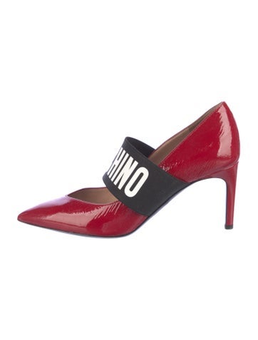 Moschino Pumps Patent Leather D'Orsay 5.5