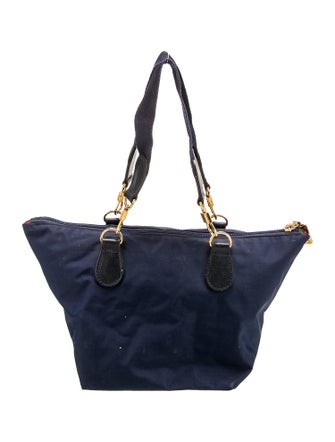 Moschino Canvas Top Handle Bag