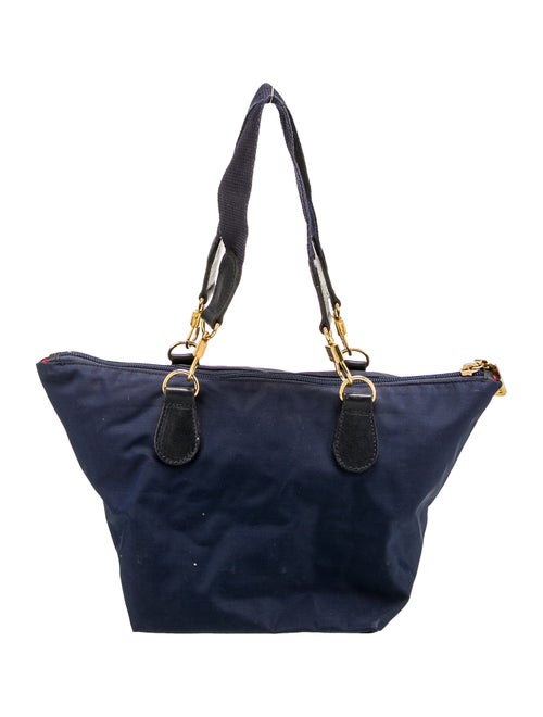 Moschino Canvas Top Handle Bag