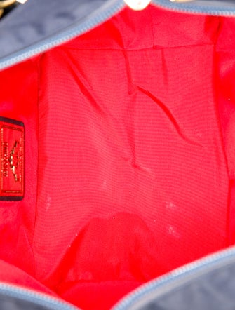 Moschino Canvas Top Handle Bag