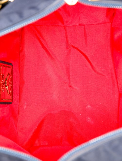 Moschino Canvas Top Handle Bag