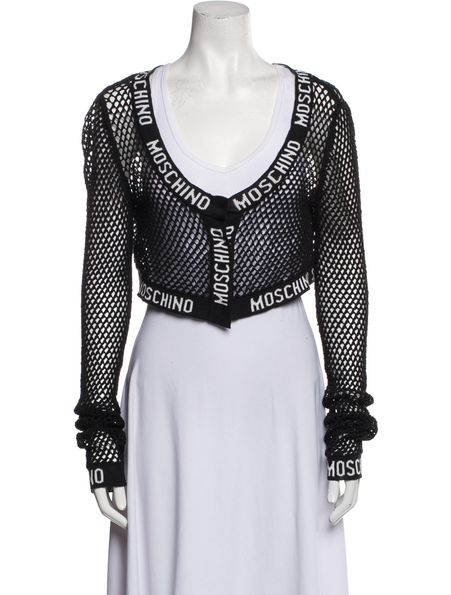 Moschino Scoop Neck Sweater