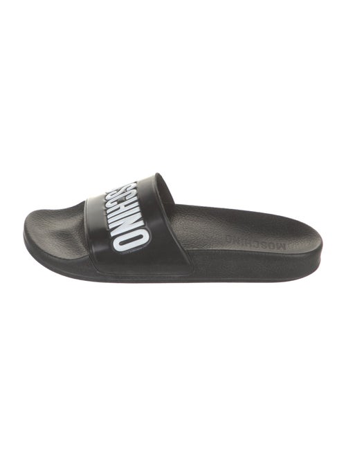 Moschino Rubber Printed Slides