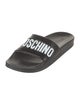 Moschino Rubber Printed Slides