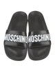 Moschino Rubber Printed Slides