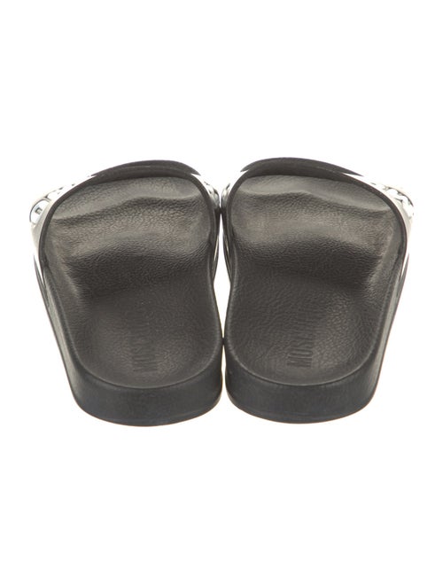 Moschino Rubber Printed Slides