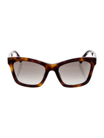 Moschino Square Tinted Sunglasses