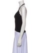 Moschino V-Neck Sleeveless Top