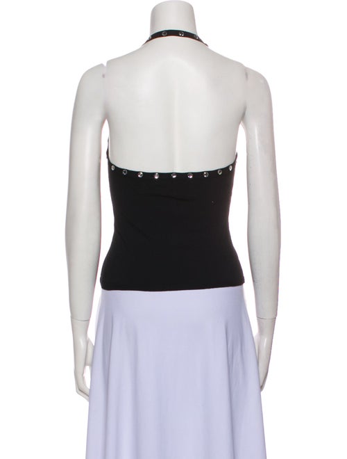 Moschino V-Neck Sleeveless Top