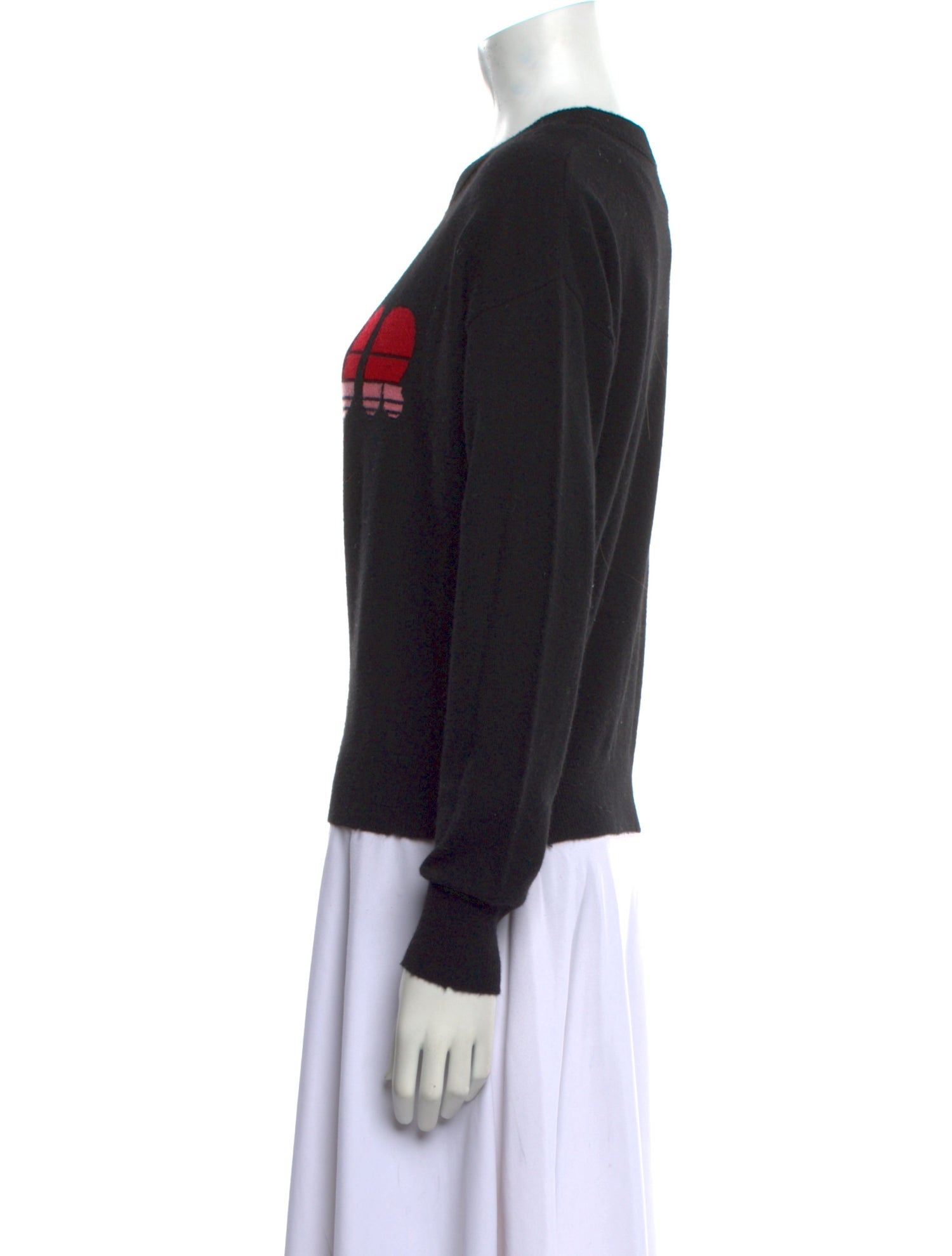 Moschino Graphic Print Crew Neck Sweater