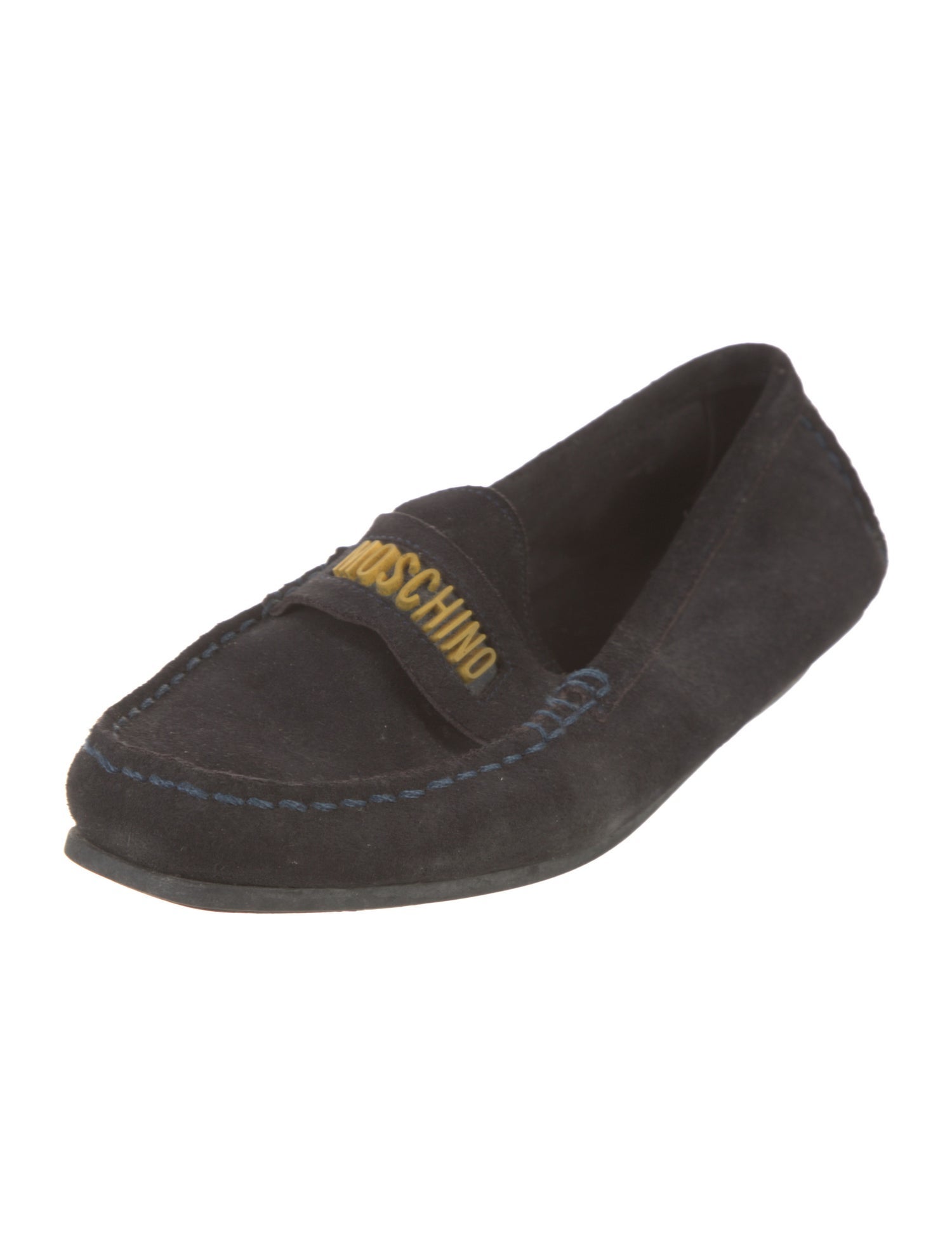 Moschino Suede Loafers
