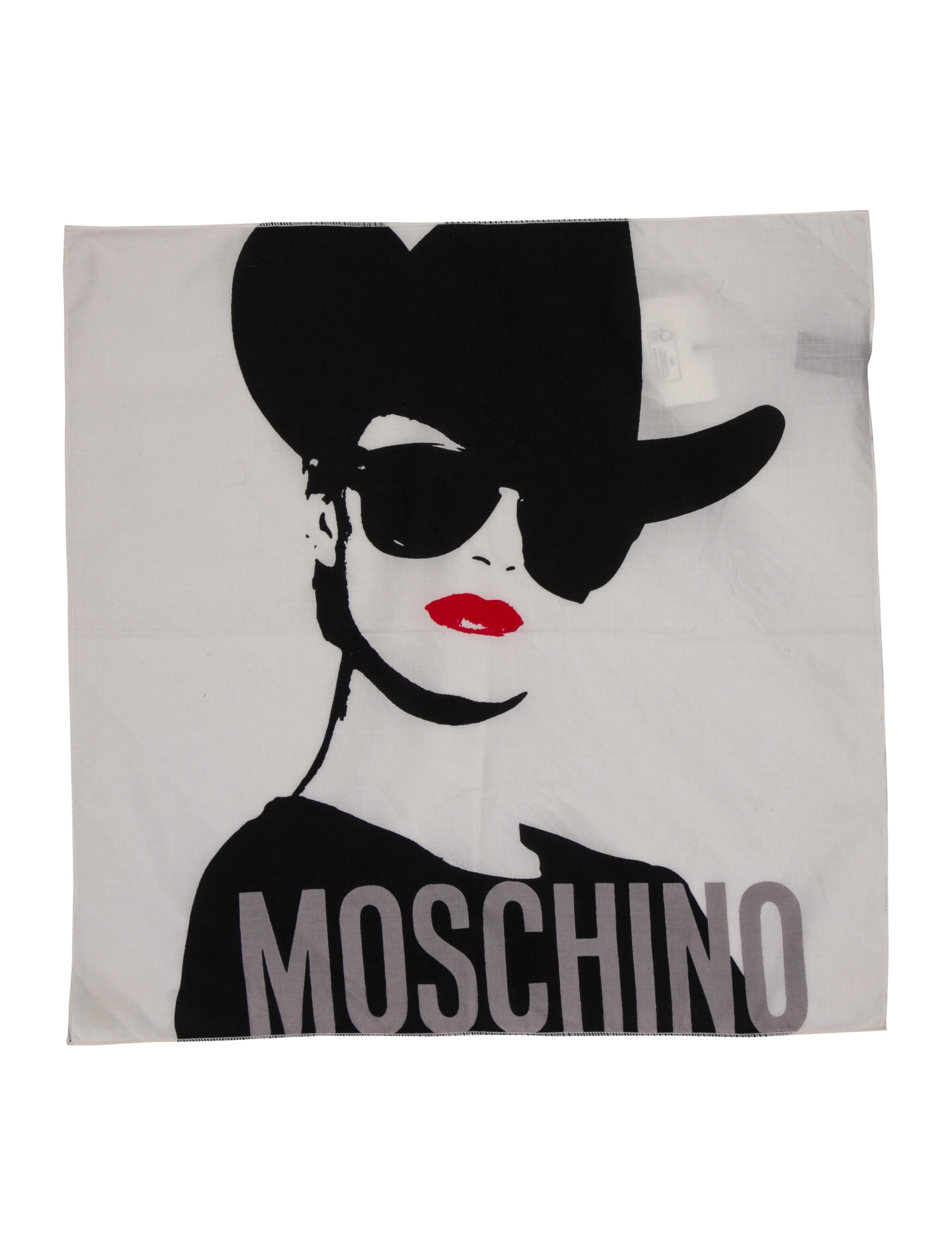 Moschino Printed Scarf