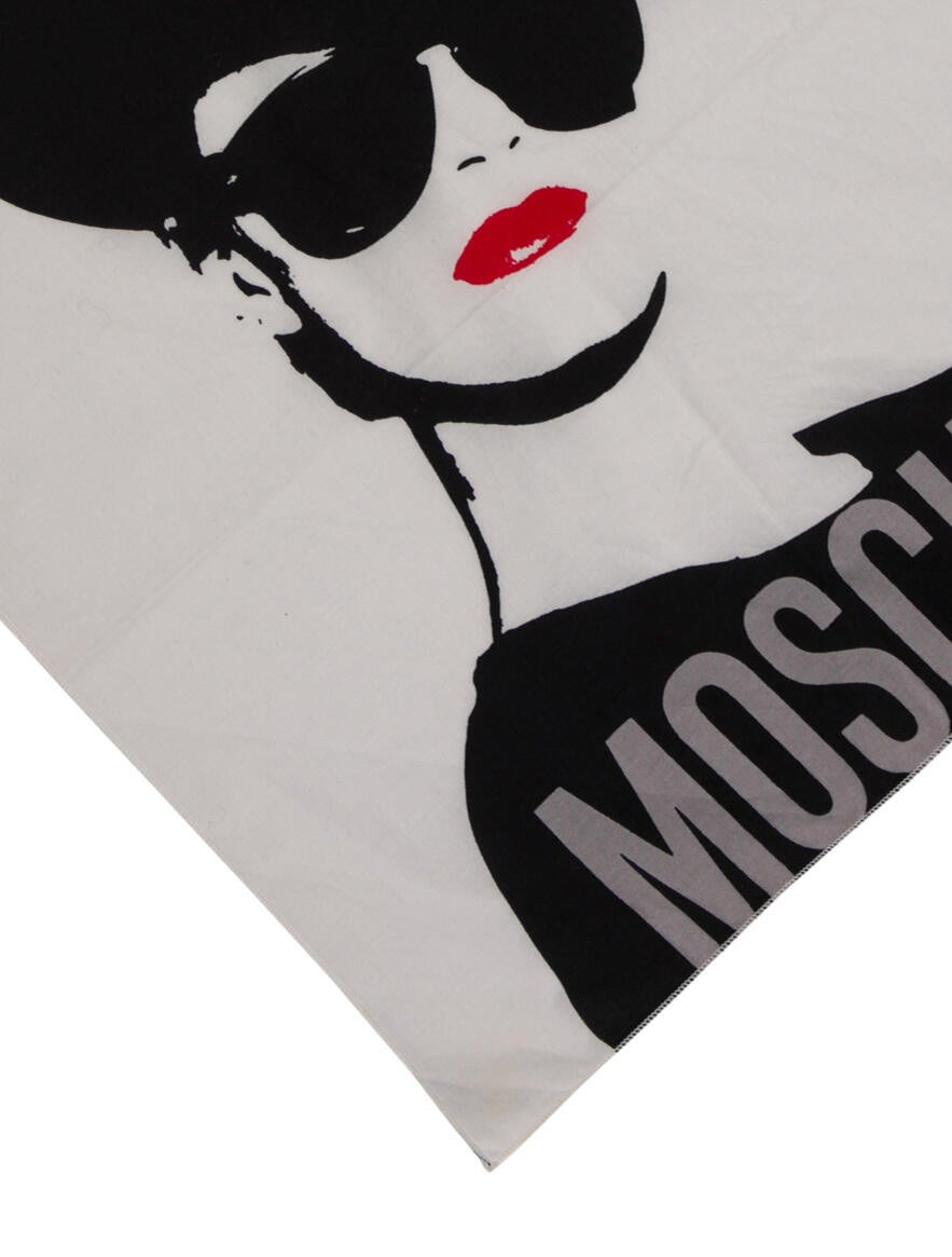 Moschino Printed Scarf
