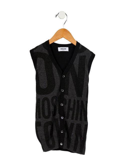 Moschino Printed Knit Vest