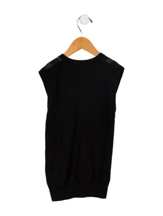 Moschino Printed Knit Vest