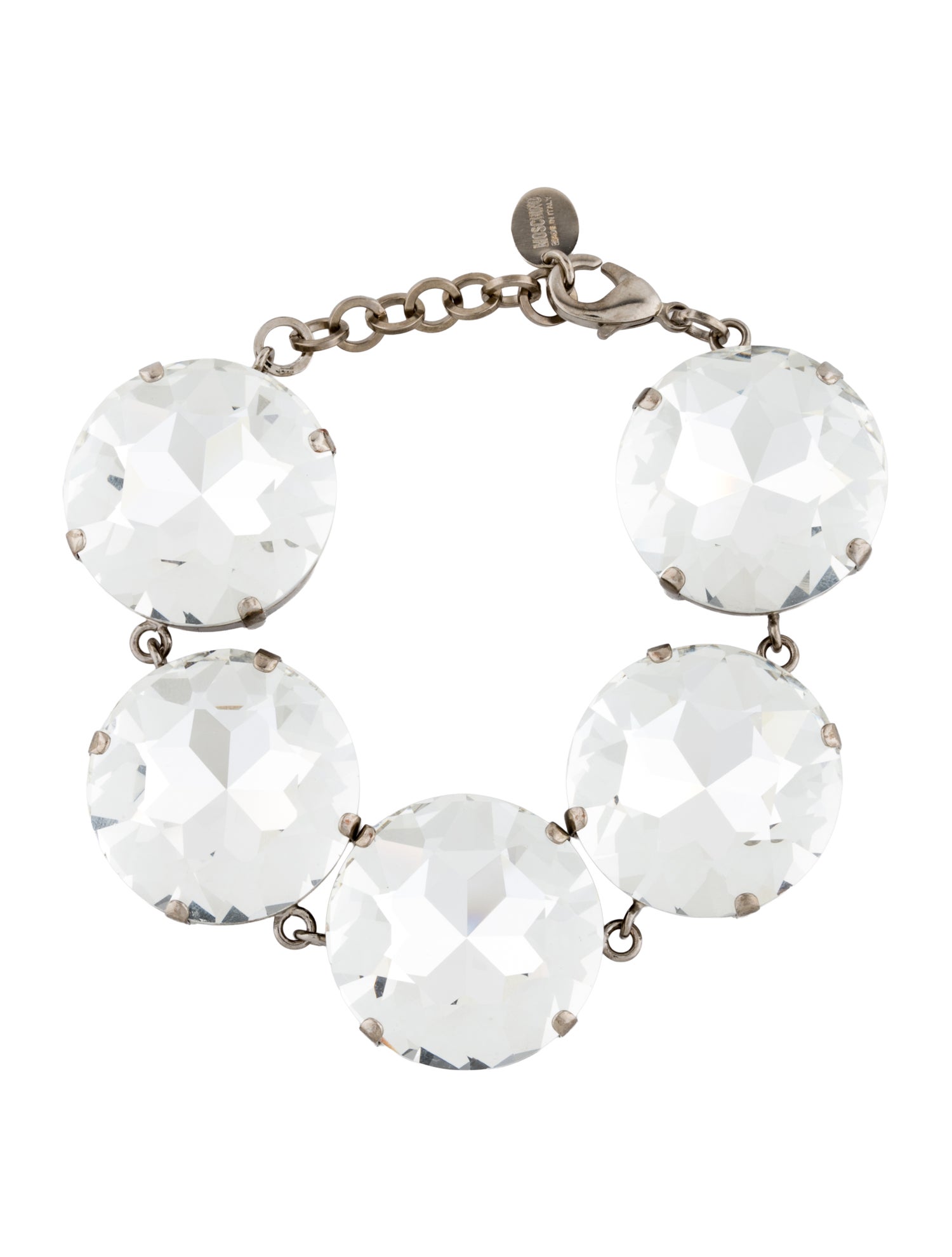 Moschino Crystal Link Bracelet