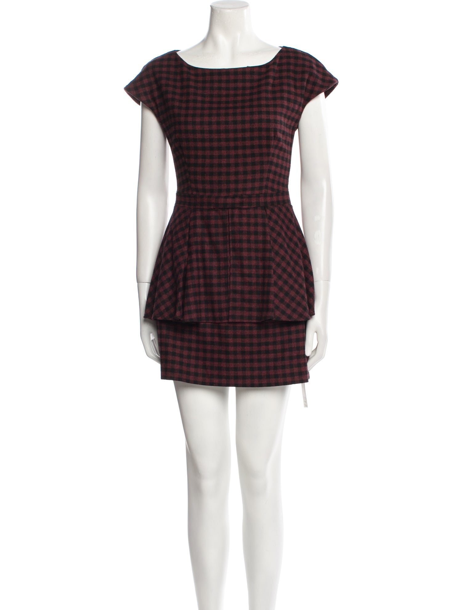 Boutique Moschino Wool Mini Dress