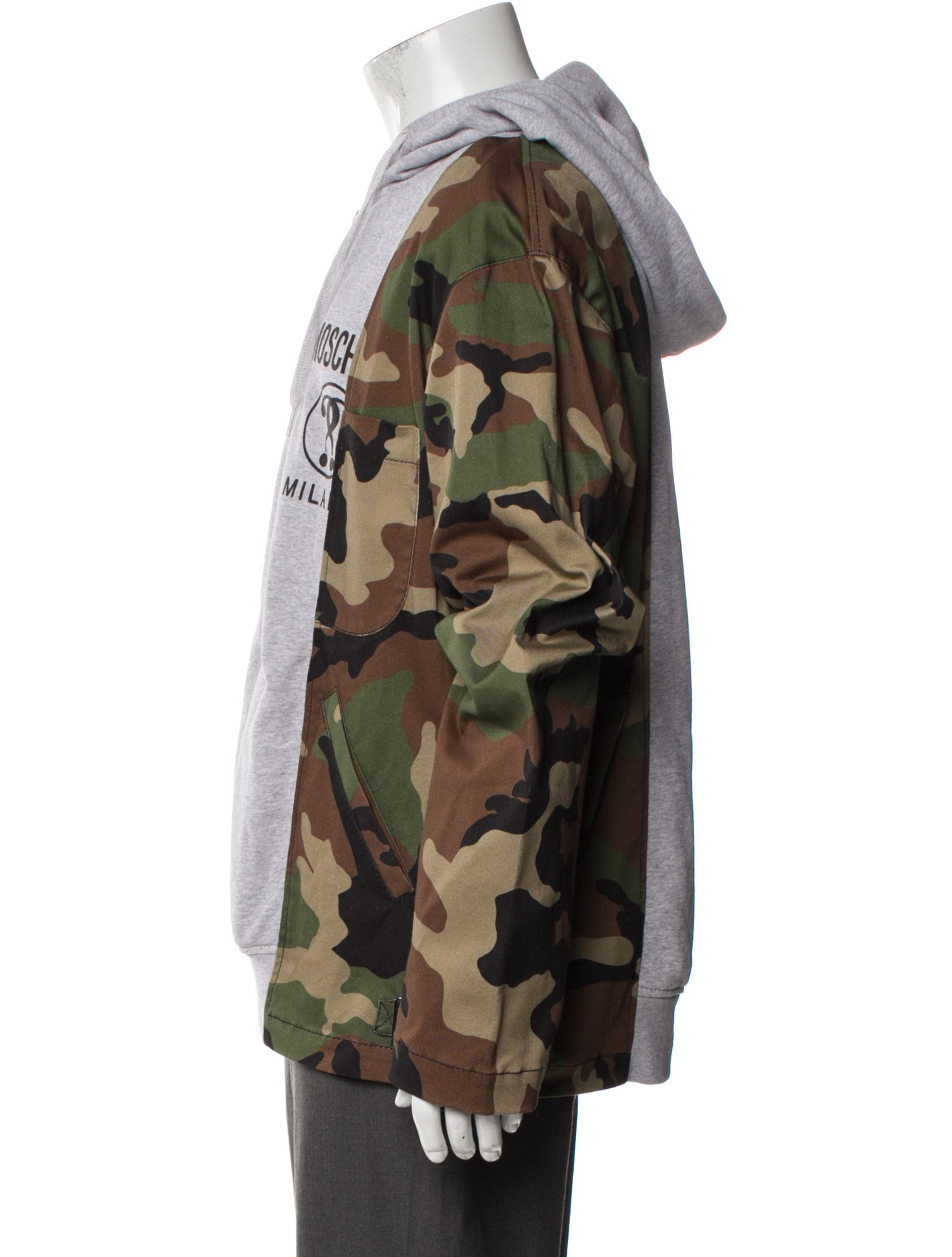 Moschino Couture Camouflage Print Parka