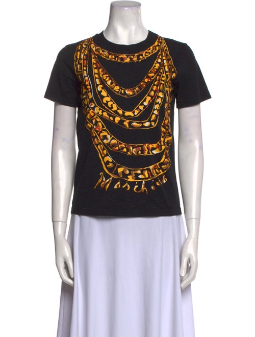 Moschino Graphic Print Crew Neck T-Shirt