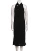 Moschino Halterneck Midi Length Dress
