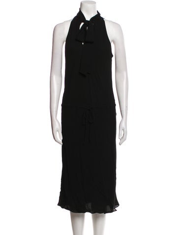 Moschino Dresses Halterneck Midi Length Dress L