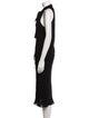 Moschino Halterneck Midi Length Dress
