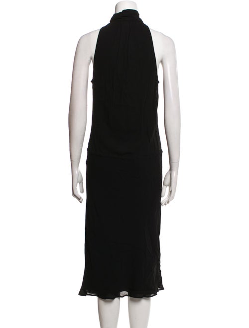 Moschino Halterneck Midi Length Dress