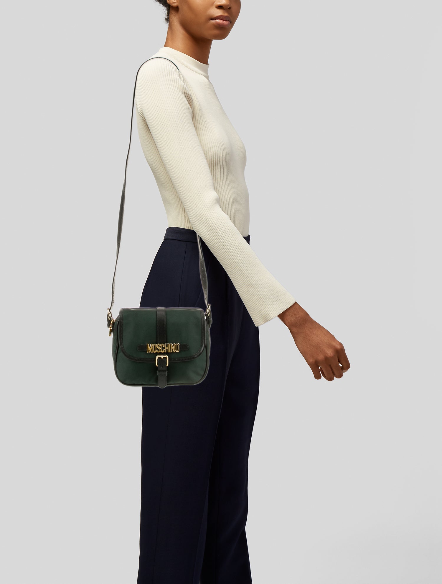 ショルダーバッグ・ポシェット MOSCHINO Women Messenger Bags JC4378PP0LKS185A Green 12666425-9504809364717296.jpg