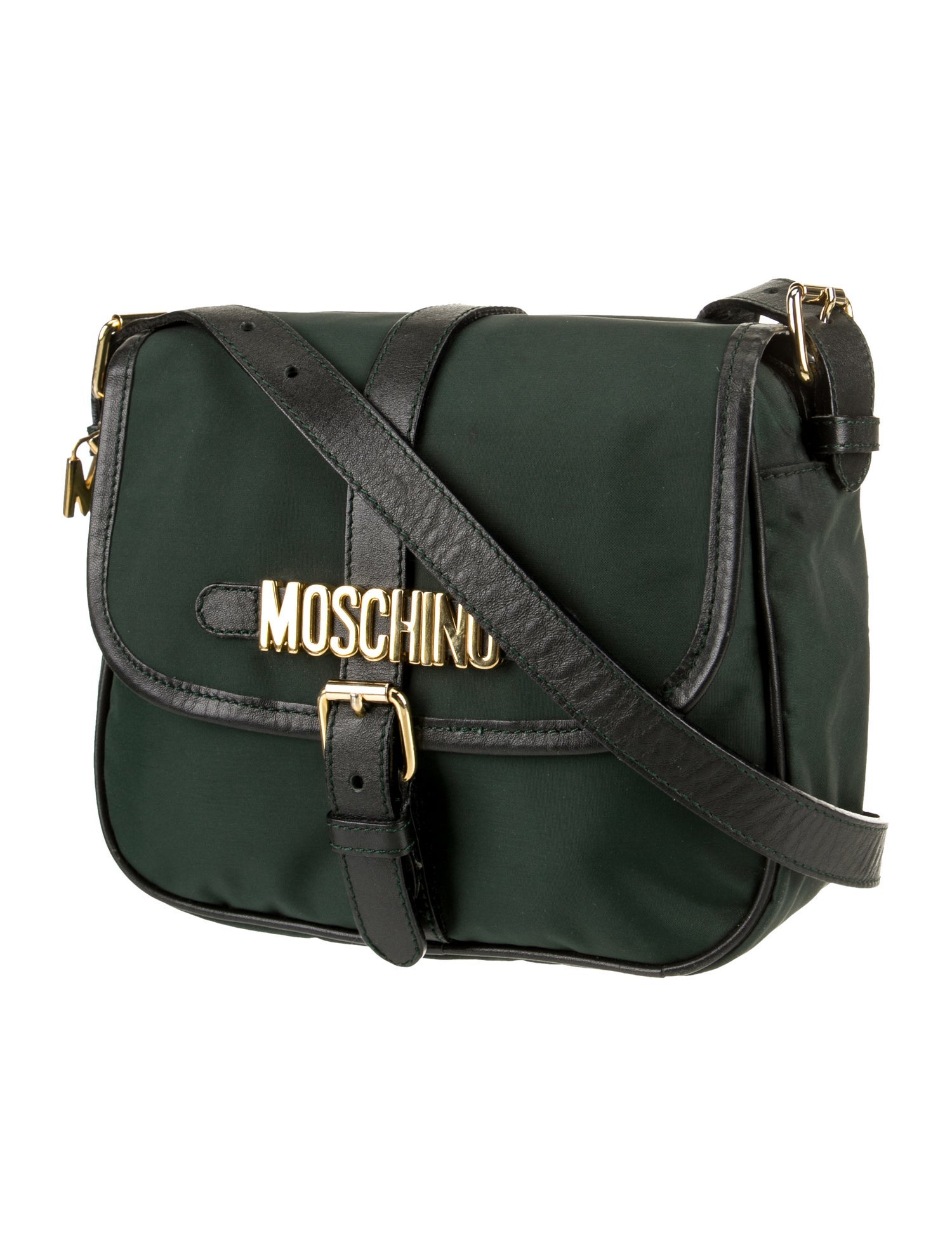 ショルダーバッグ・ポシェット MOSCHINO Women Messenger Bags JC4378PP0LKS185A Green Cute Moschino x Powerpuff Girls collaboration Bag Crossbody