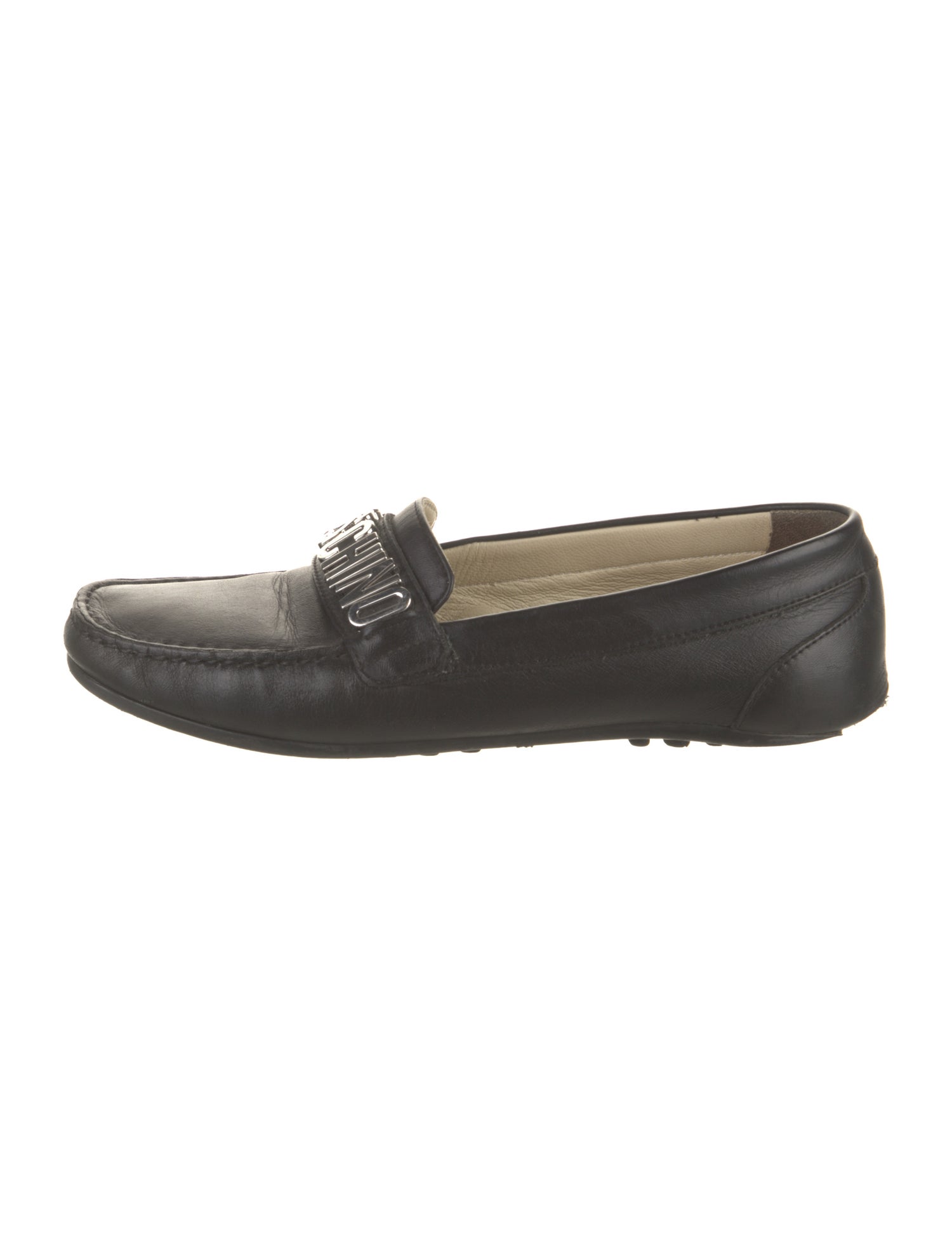 Moschino Leather Loafers