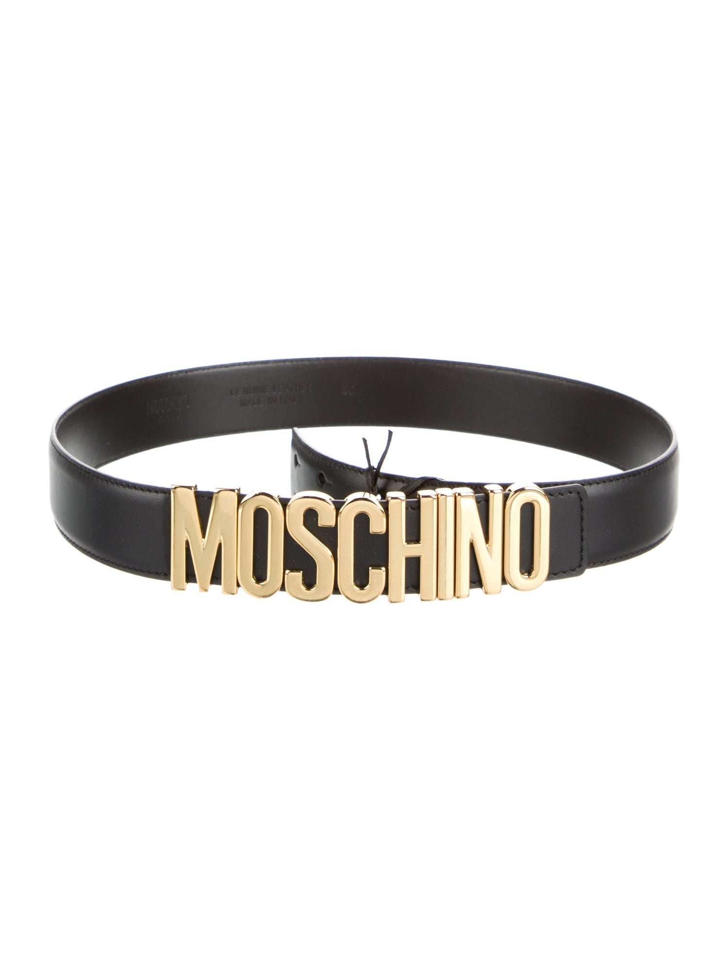 Moschino Leather Belt
