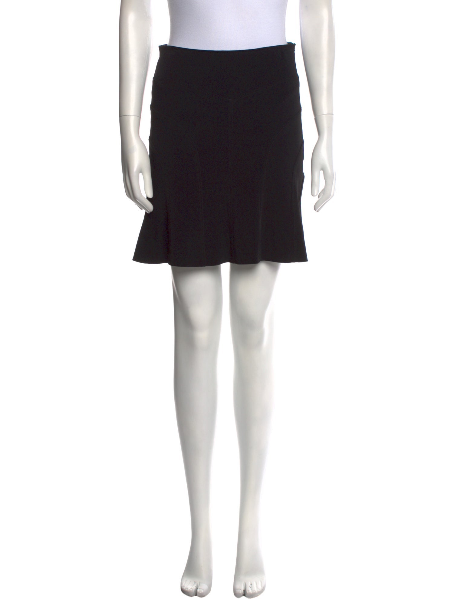 Moschino Pleated Accents Mini Skirt