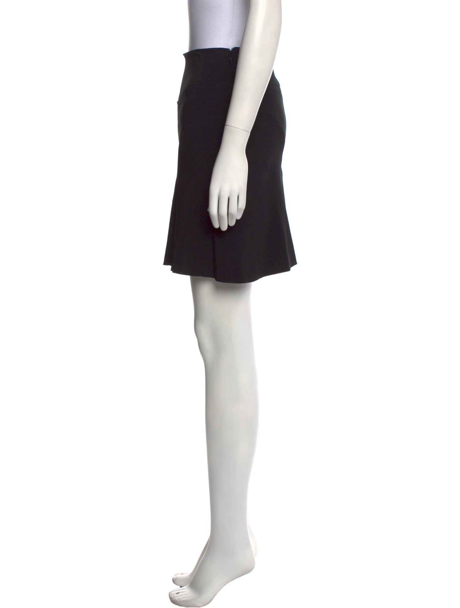 Moschino Pleated Accents Mini Skirt