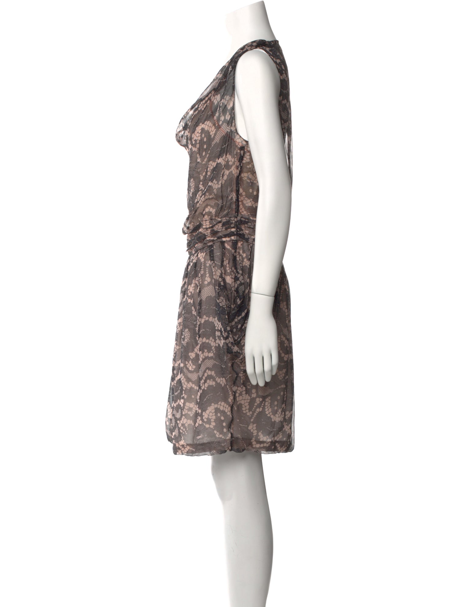 Moschino Printed Mini Dress w/ Tags