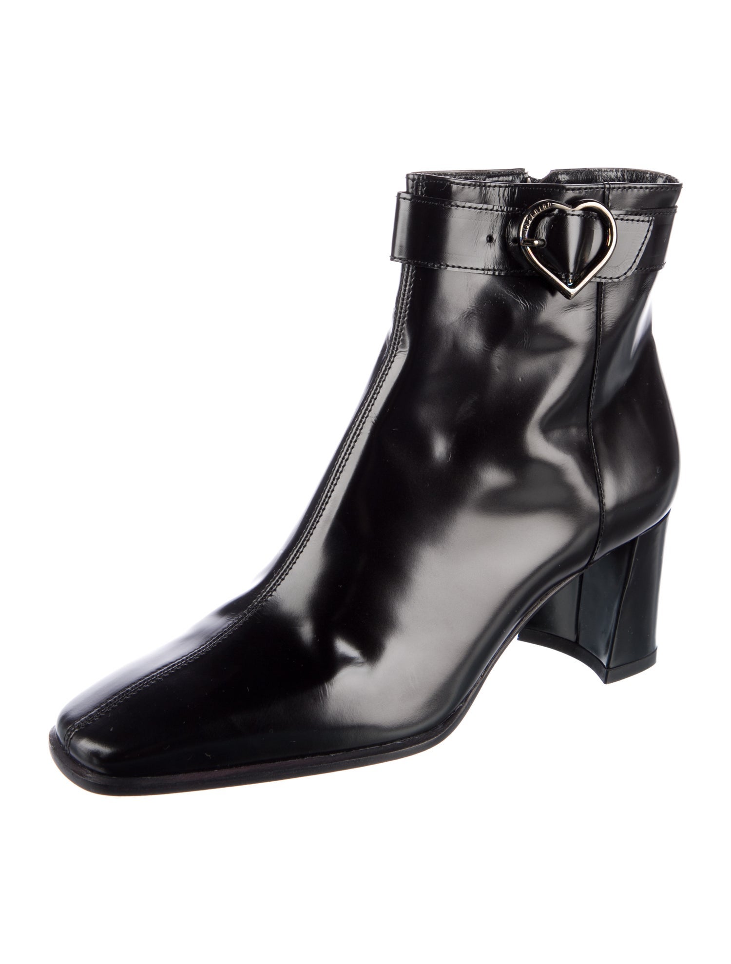 Moschino Patent Leather Boots