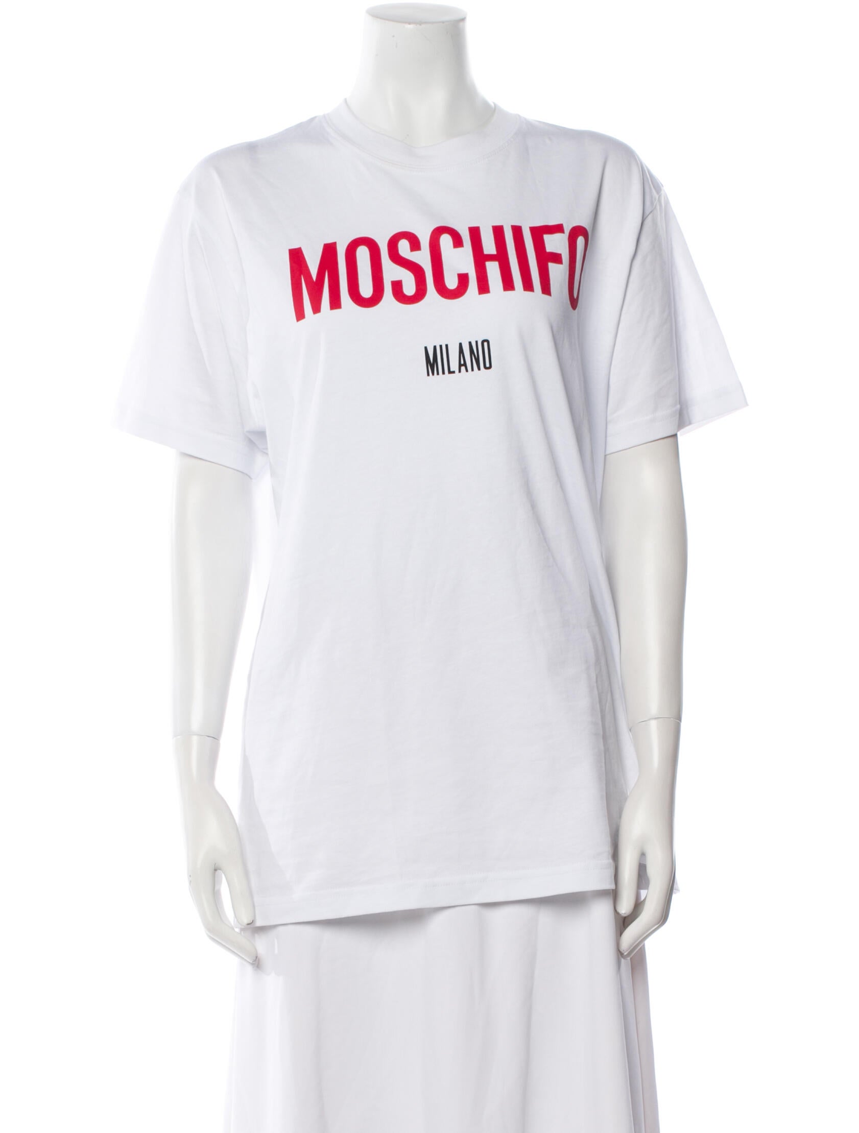 Moschino Graphic Print Crew Neck T-Shirt
