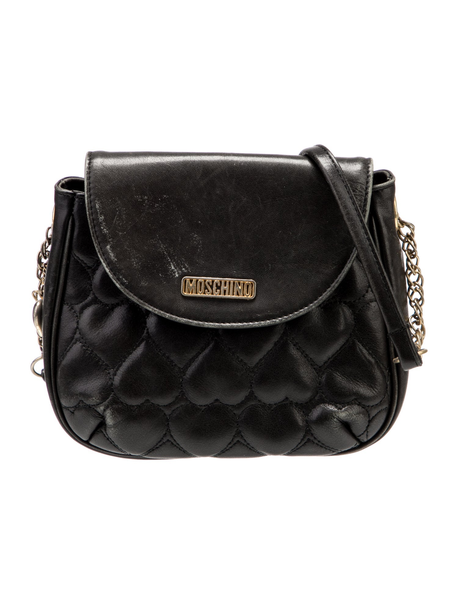 Moschino Leather Crossbody Bag