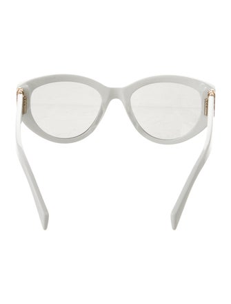 Moschino Cat-Eye Tinted Sunglasses
