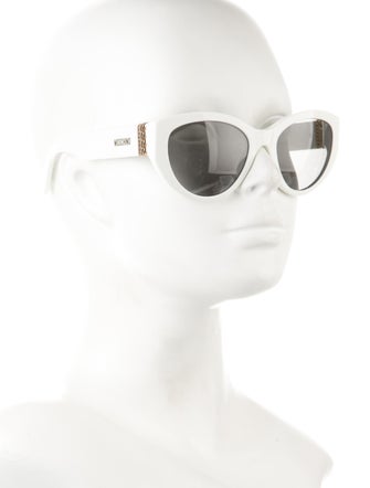 Moschino Cat-Eye Tinted Sunglasses