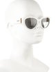 Moschino Cat-Eye Tinted Sunglasses