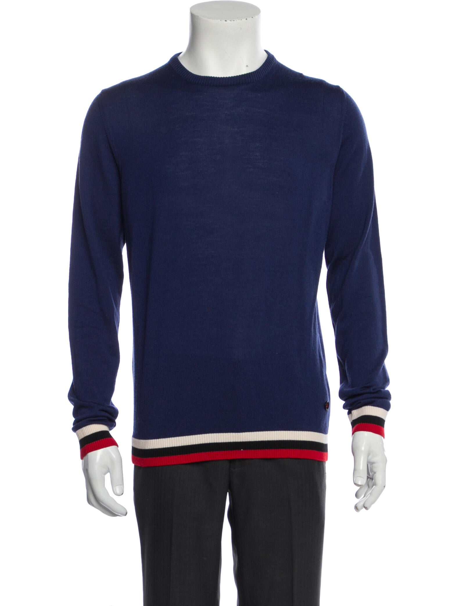 Moschino Virgin Wool Crew Neck Pullover