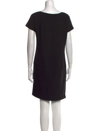 Moschino Bateau Neckline Mini Dress