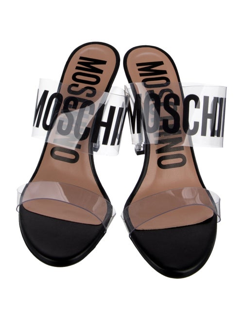 Moschino PVC Printed Slides