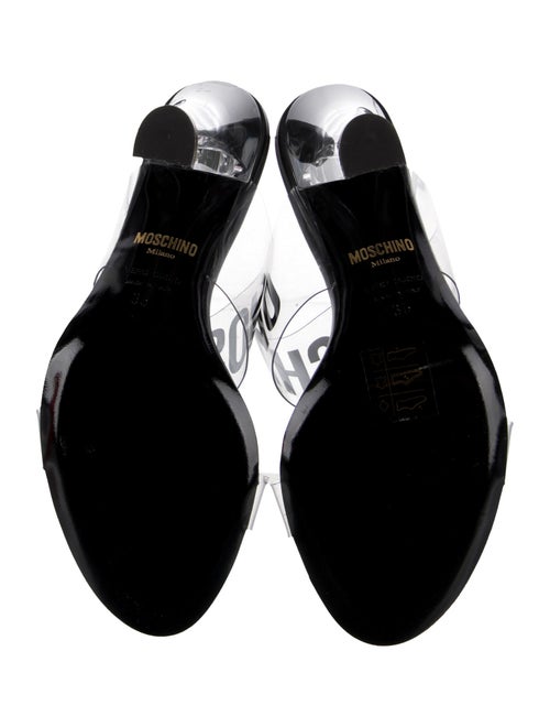 Moschino PVC Printed Slides