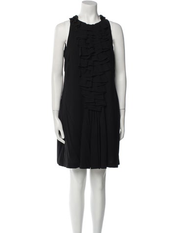 Moschino Cheap and Chic Dresses Crew Neck Mini Dress L