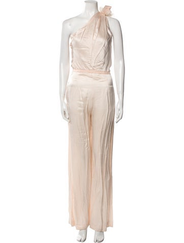 Moschino Jumpsuits and Rompers 2014 One-Shoulder Jumpsuit US 6 | M