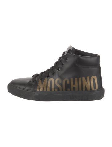 Moschino Sneakers Signature Logo Leather IT 38 | 8